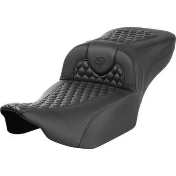 SADDLEMEN Roadsofa™ Extended Reach Seat without Backrest Honeycomb FLTR/FLHX '23-'24