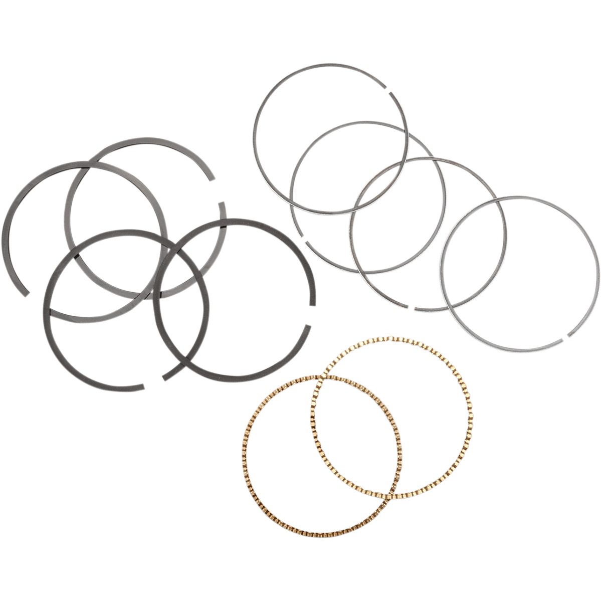 S&S CYCLE Replacement Piston Rings 4.0" Standard