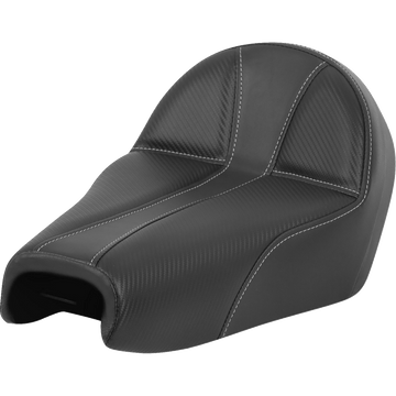 SADDLEMEN Dominator Seat Black w/ Silver Stitching XL '04-'22 80703B0042