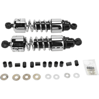 PROGRESSIVE SUSPENSION Shocks 412 Cruiser Series Chrome 12.5" Standard/Heavy Duty 4124209C