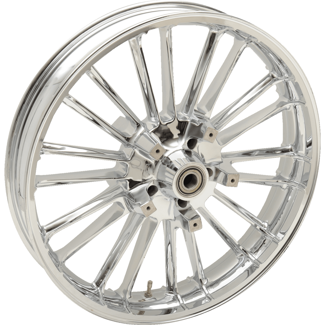 COASTAL MOTO Wheel Atlantic Front Dual Disc/without ABS Chrome 21x3.5 '00-'07 FL