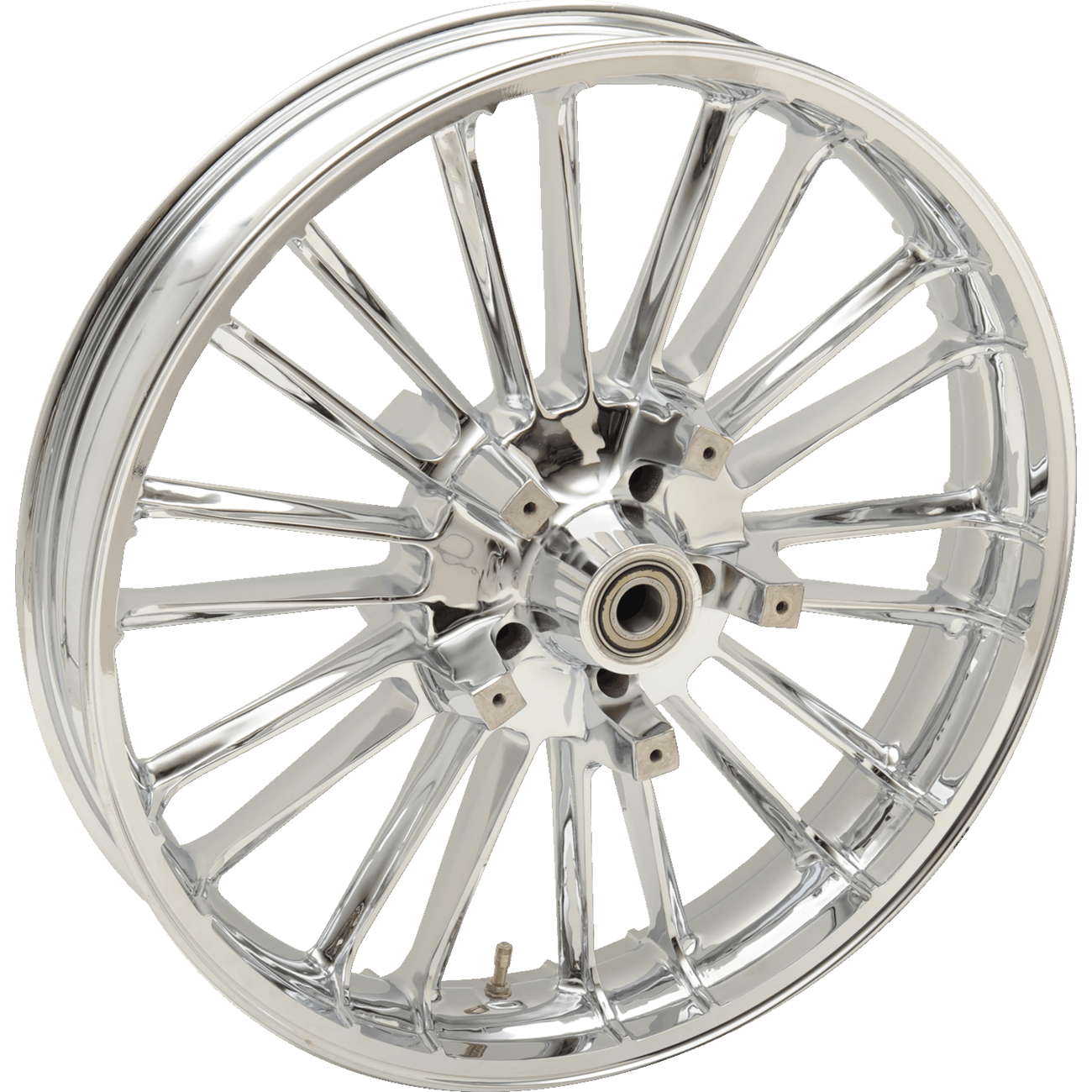 COASTAL MOTO Wheel Atlantic Front Dual Disc/without ABS Chrome 21x3.5 '00-'07 FL