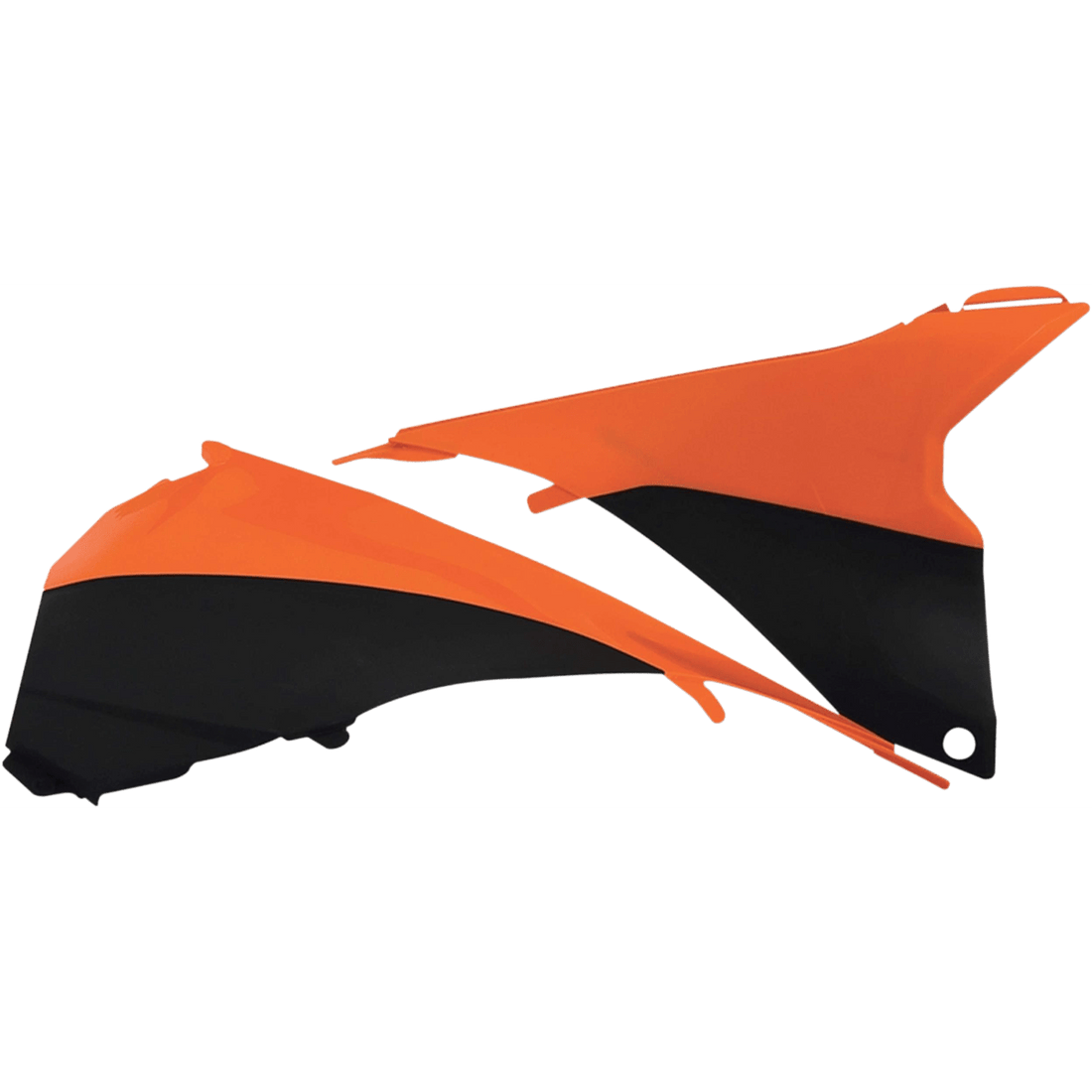 ACERBIS Airbox Cover Black/Fluorescent Orange