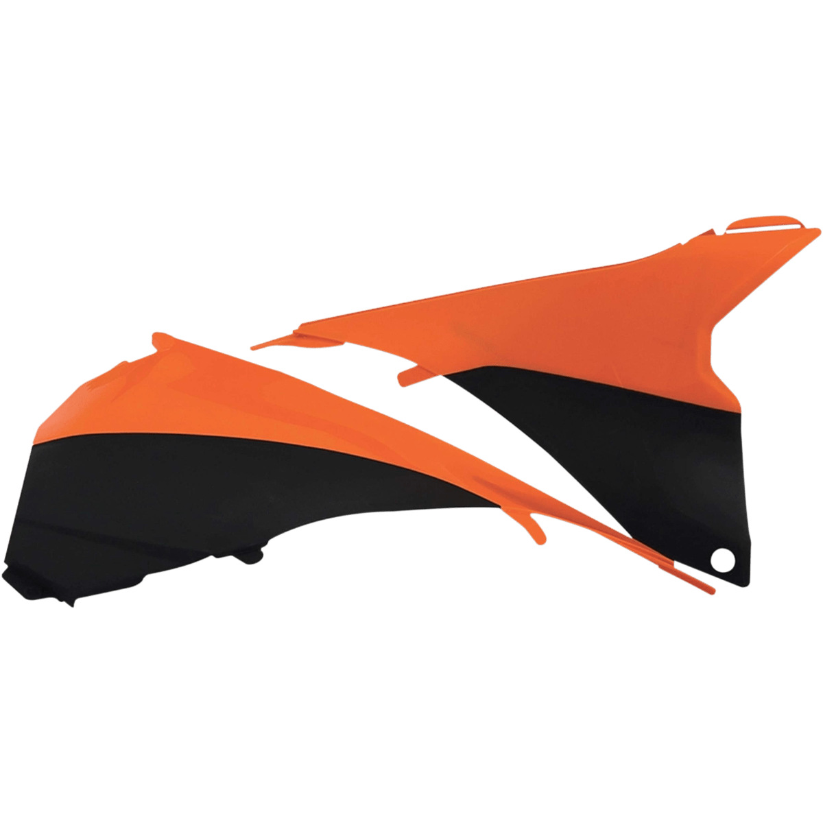 ACERBIS Airbox Cover Black/Fluorescent Orange