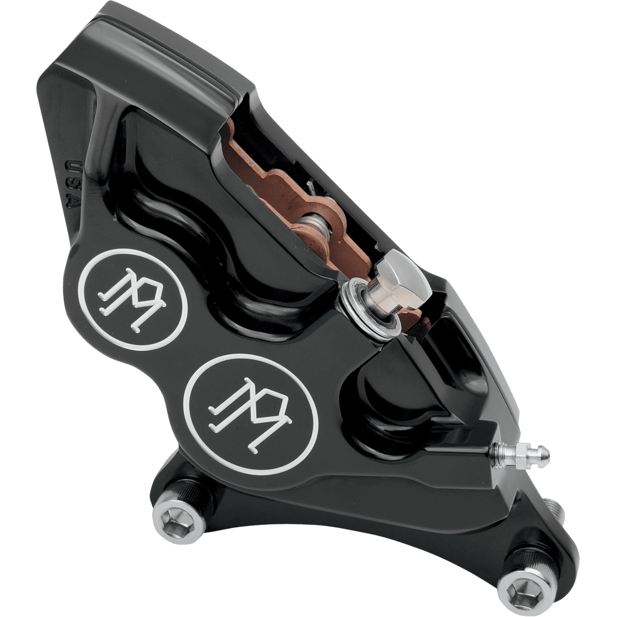 PERFORMANCE MACHINE PM 4-Piston Caliper Front Left Contrast Cut™ 11.5" 00532915BM