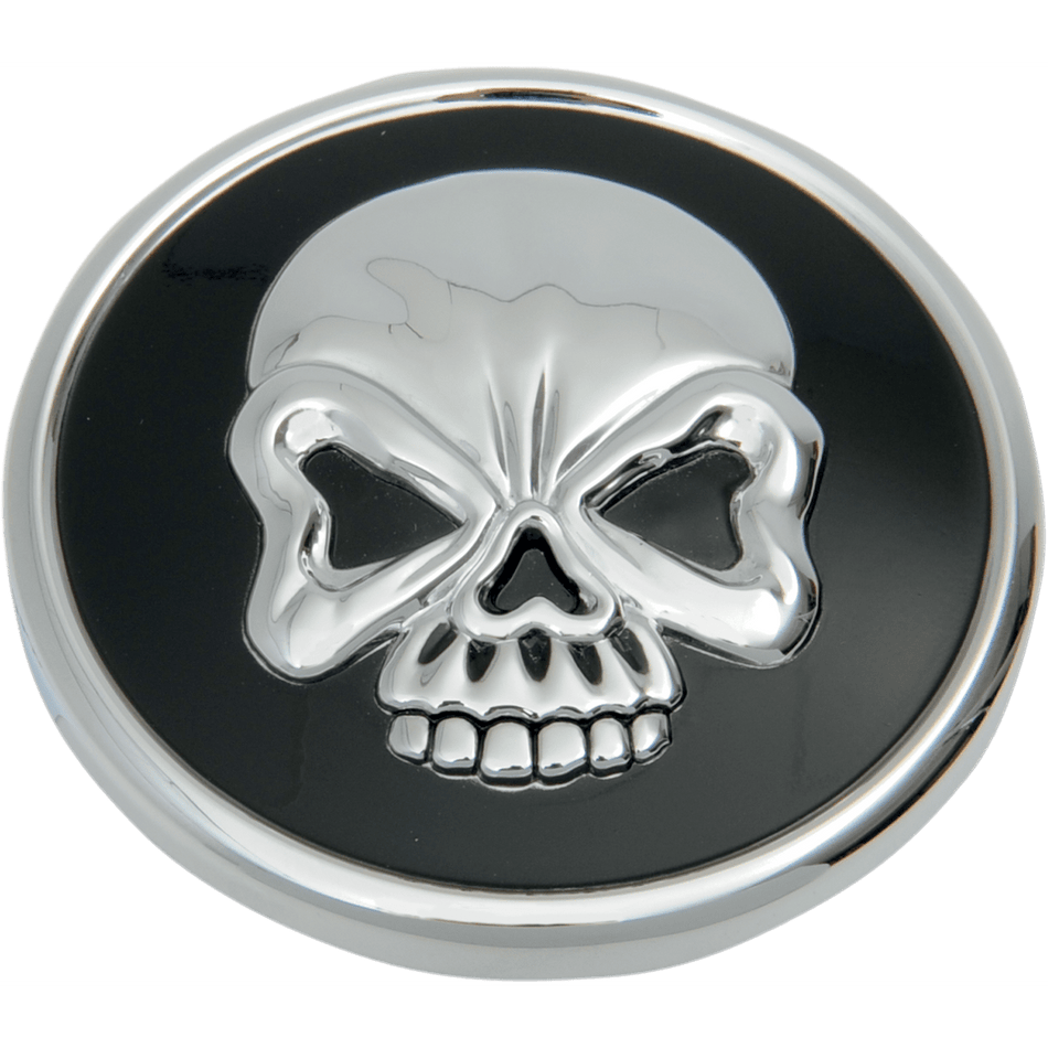 DRAG SPECIALTIES Skull Gas Cap Non-Vented Screw-In