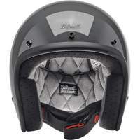 BILTWELL Bonanza Helmet Gloss Storm Gray Large 1001165204