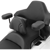 SHOW CHROME Deluxe Armrest Passenger Black GL1800 52926BK