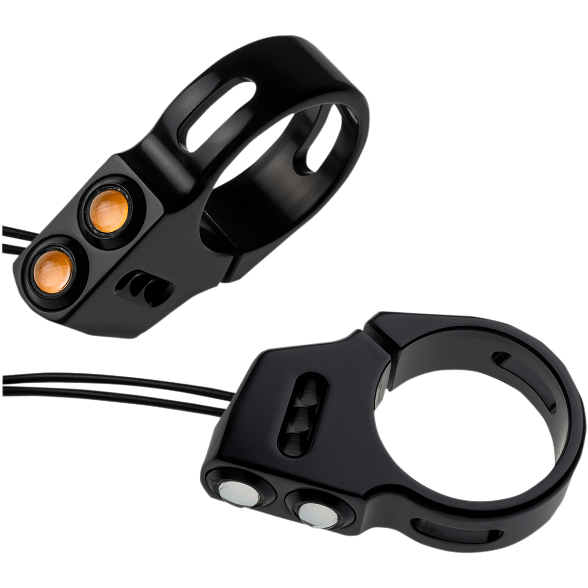 JOKER MACHINE Rat Eye LED Turn Signals 39 mm Black 052001B