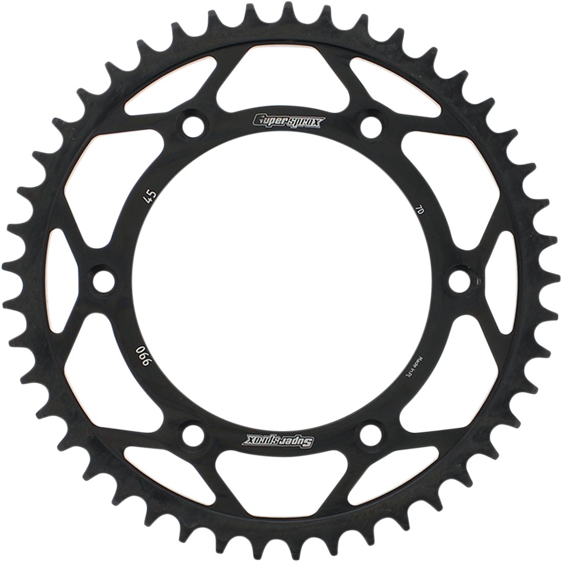 SUPERSPROX Steel Rear Sprocket 45 Tooth