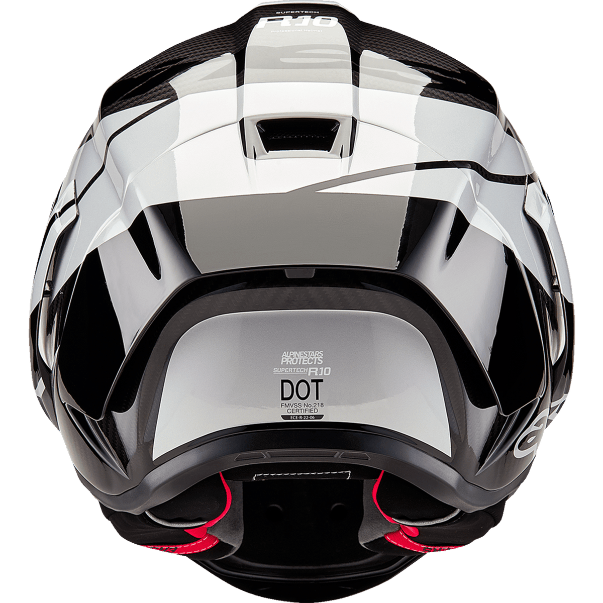 ALPINESTARS Supertech R10 Helmet Element Carbon/Silver/Black 2XL 82003241368XXL