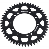 SUPERSPROX Rear Sprocket Black Kawasaki/Suzuki 51 Tooth