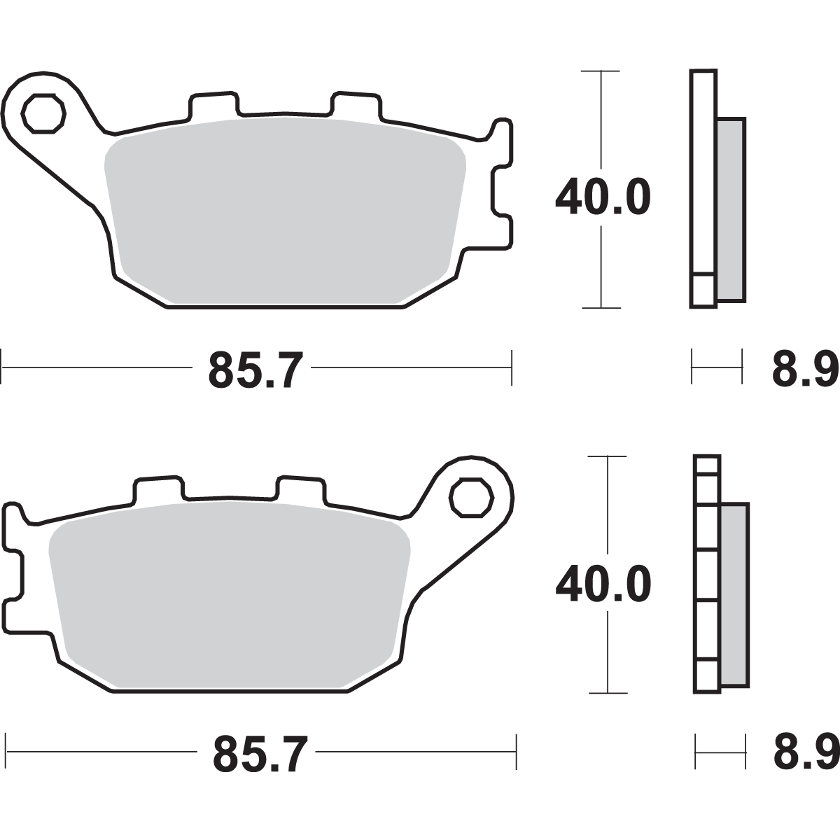 SBS LS Brake Pads Kawasaki/Suzuki 657LS