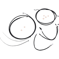 MAGNUM SHIELDING Control Cable Kit XR Black/Chrome 489882