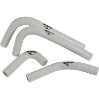 CV4 Performance Radiator Hose Kit White Kawasaki SFSMBC267W