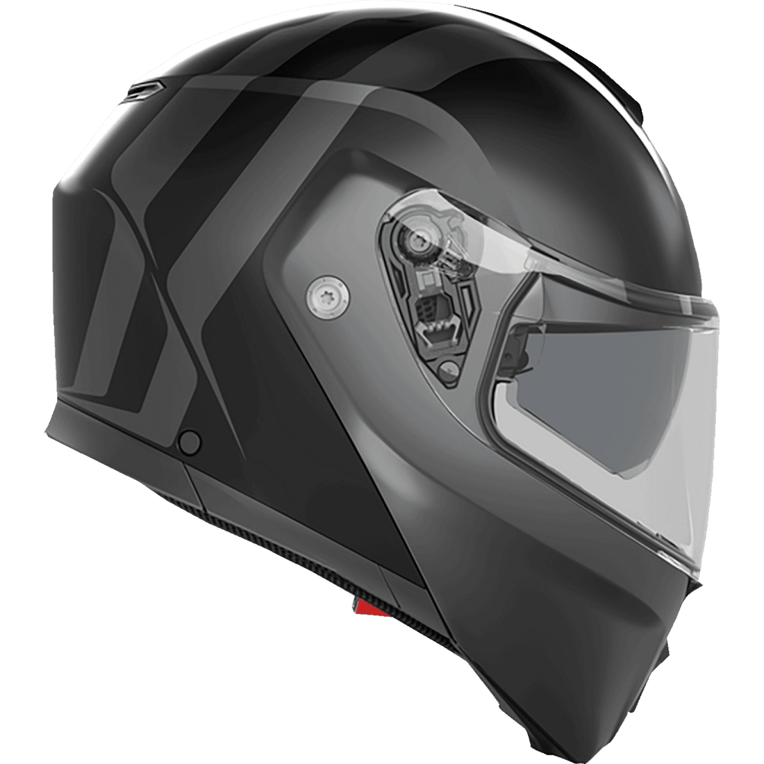 AGV Streetmodular Helmet Resia Matte Black/Gray Small 2118296002005S