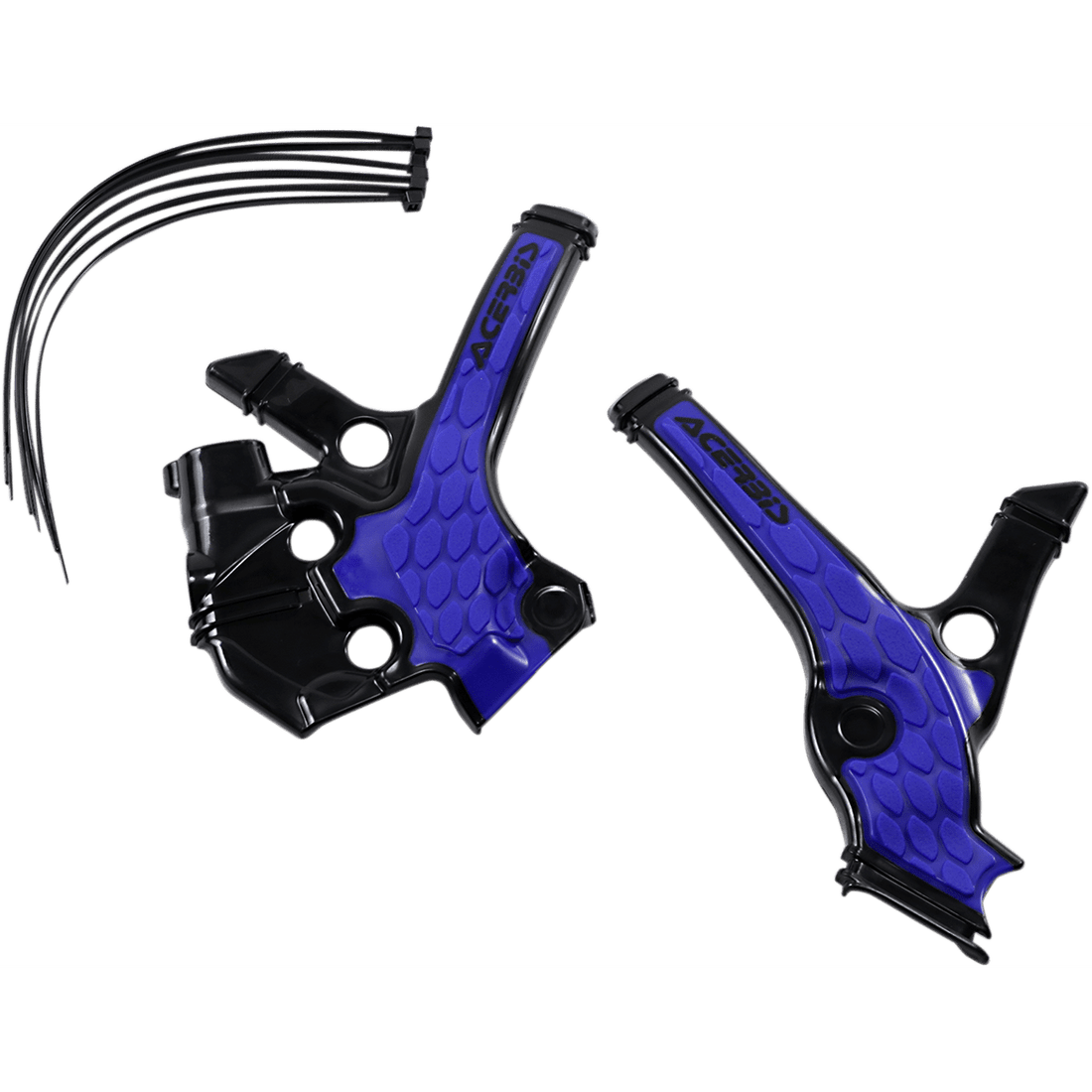 ACERBIS X-Grip Frame Guards Black/Blue YZ 85