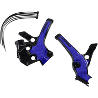 ACERBIS X-Grip Frame Guards Black/Blue YZ 85