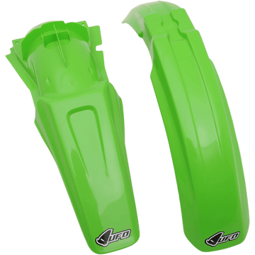 UFO Front and Rear MX Fender Kit Green KX 125/250