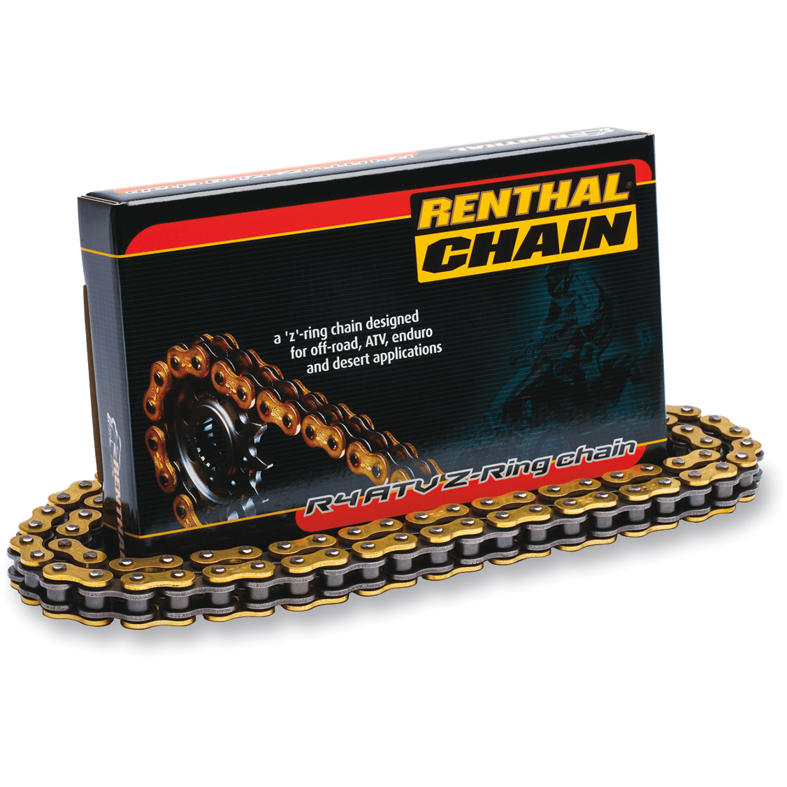 RENTHAL 520 R4 ATV Z-Ring Chain 110 Links C307