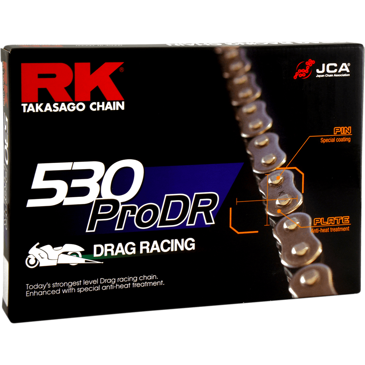 RK 530 ProDR Drag Racing Chain 120 Links 530PRODR120