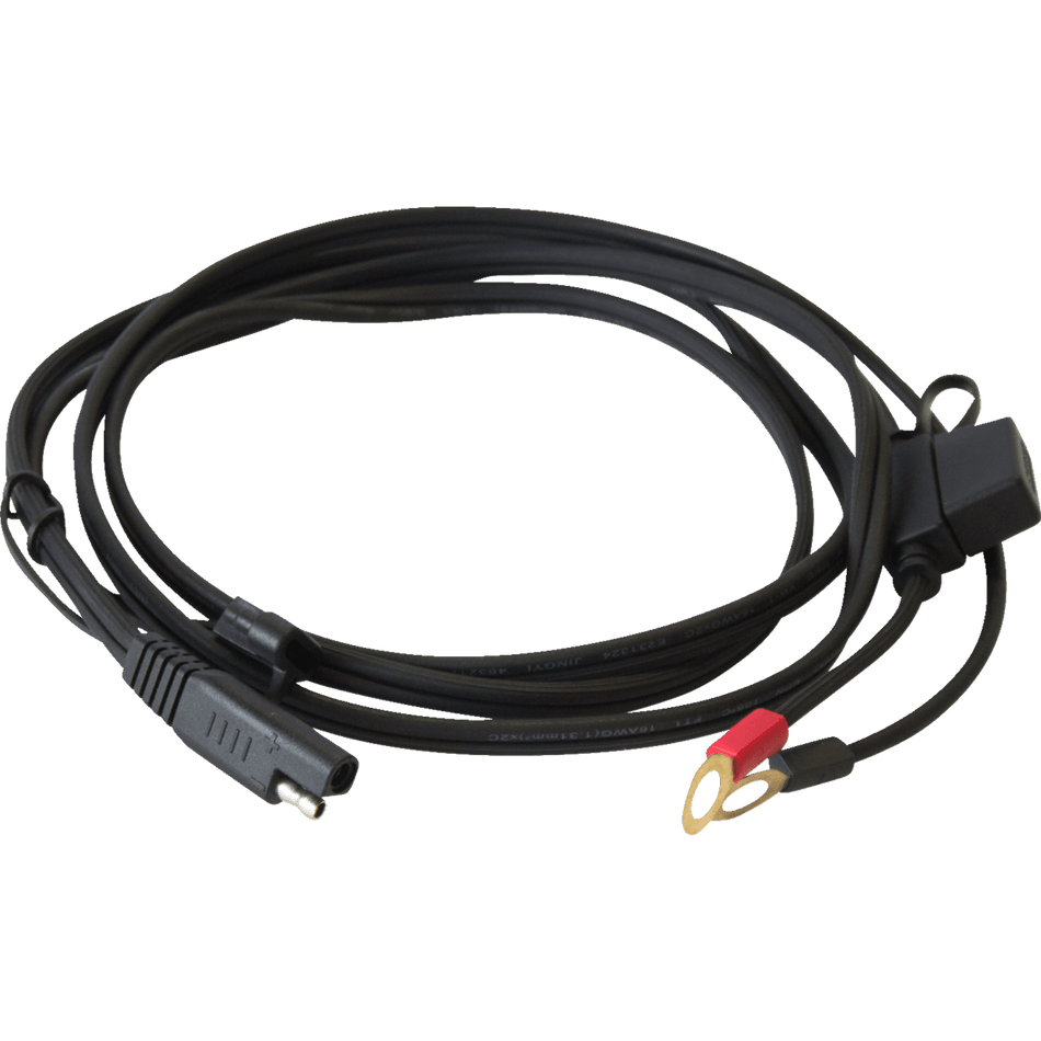 RidePower SAE to Ring Terminal Cable Charger 6'