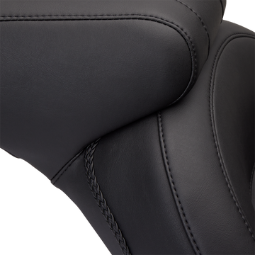 MUSTANG Vintage Style Seat Standard Smooth Black FXST 76400