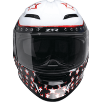 Z1R Jackal Helmet Patriot Red/White/Blue Small