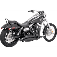 VANCE & HINES 2-into-2 Big Radius Exhaust System Matte Black 46081