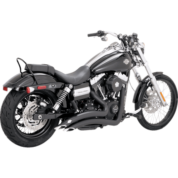 VANCE & HINES 2-into-2 Big Radius Exhaust System Matte Black 46081