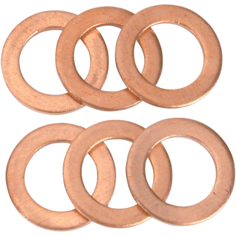 GOODRIDGE Crush Washer 7/16" 6 Pack