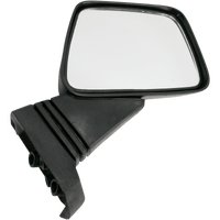 EMGO Mirror Side View Rectangle Black Right