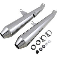 BRITISH CUSTOMS Mufflers Polished BC902101V2P