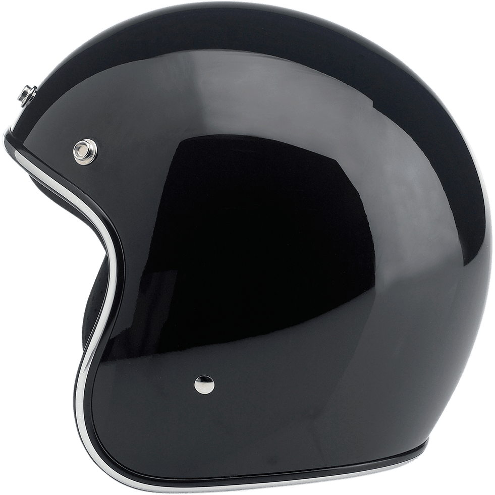 BILTWELL Bonanza Helmet Gloss Black XS 1001101201