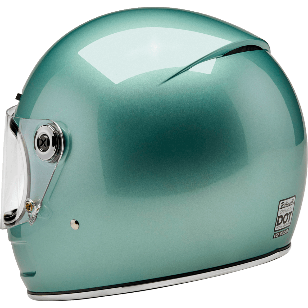 BILTWELL Gringo SV Helmet Metallic Seafoam XS 1006313501