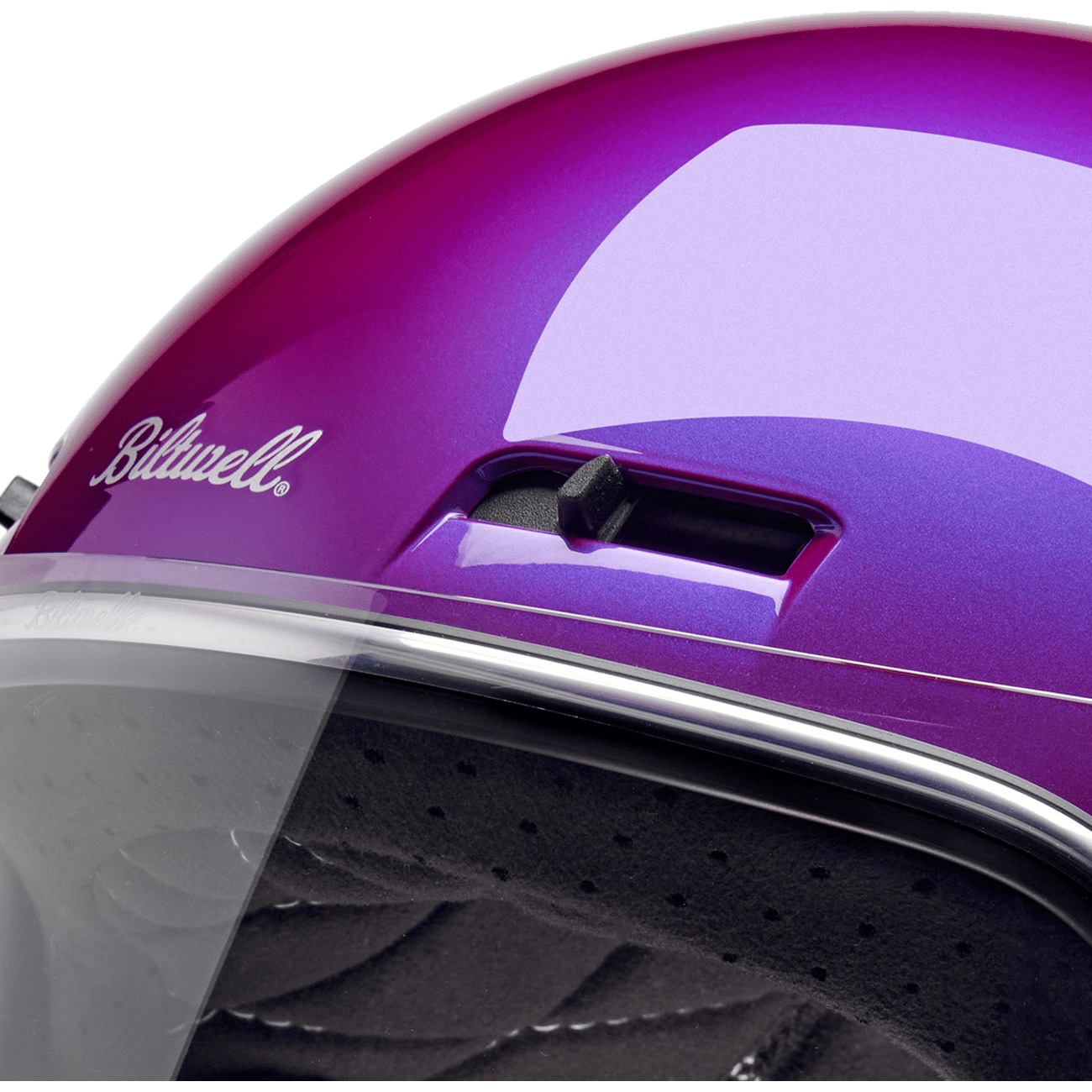 BILTWELL Gringo SV Helmet Metallic Grape XS 1006339501