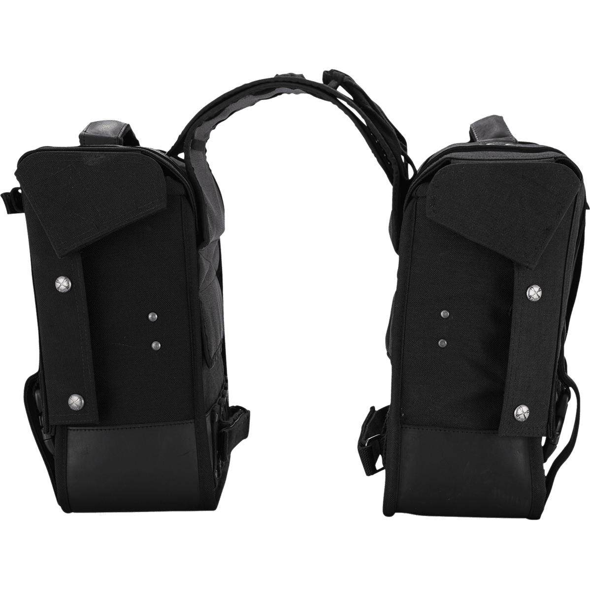 BURLY BRAND Throw-Over Saddlebag Black B151002B