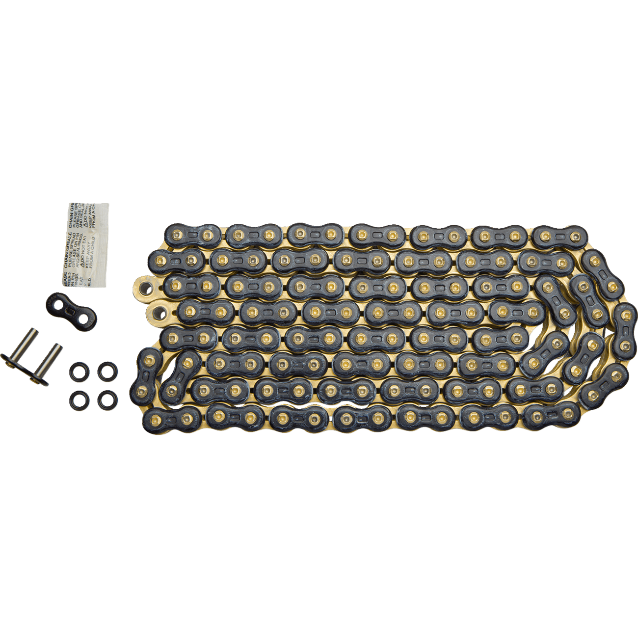 ThreeD 525 Z Chain 120 Links Black/Gold 525Z3D120KG