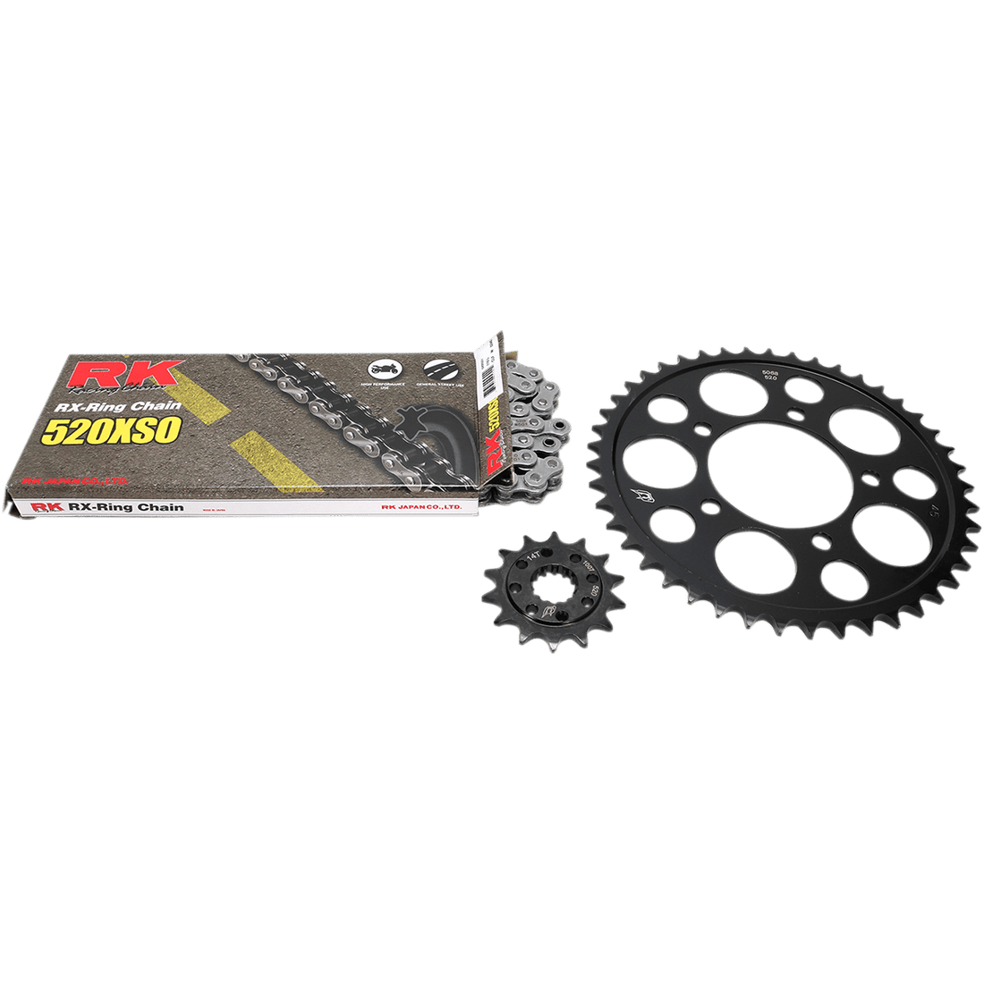 RK Chain Kit Natural Suzuki SV 650 '99-'09 3068999P