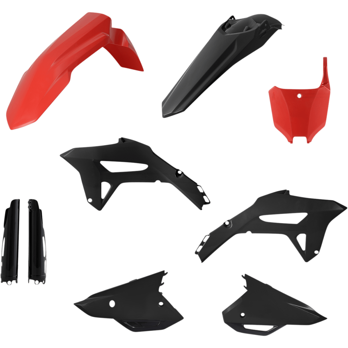 ACERBIS Full Replacement Body Kit Red/Black 2858921042