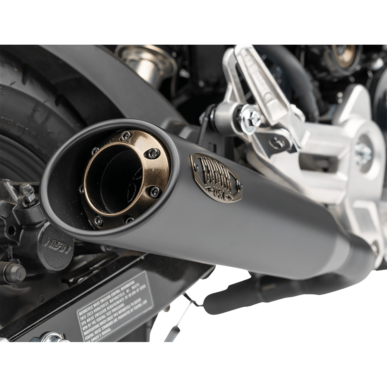 COBRA Bronze Tip Slip-On Muffler Grom 1137BZ