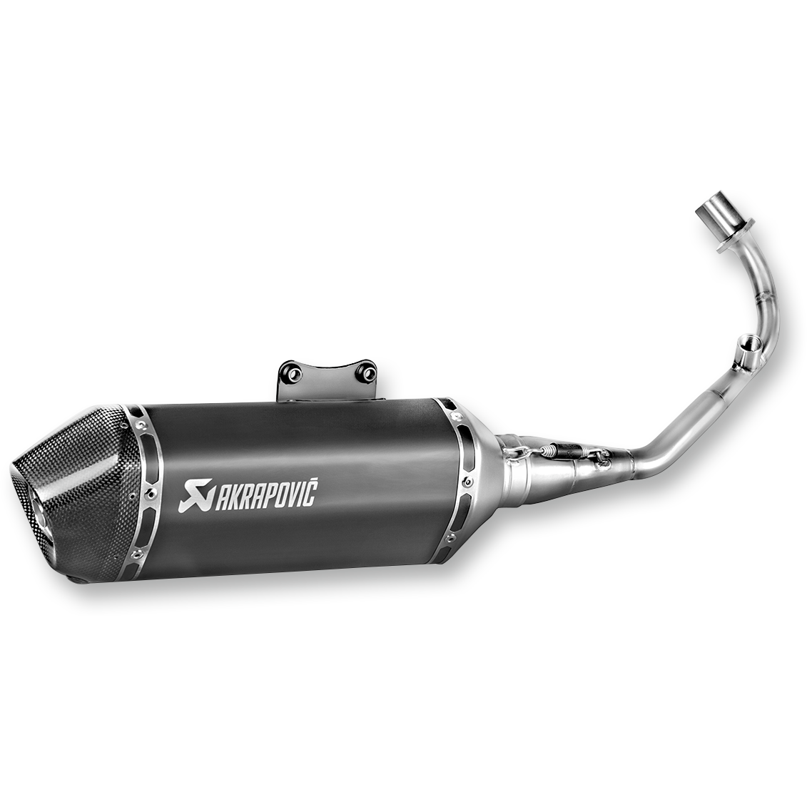 AKRAPOVIC Race Exhaust Stainless Steel/Carbon Fiber SVE125R2HZBL