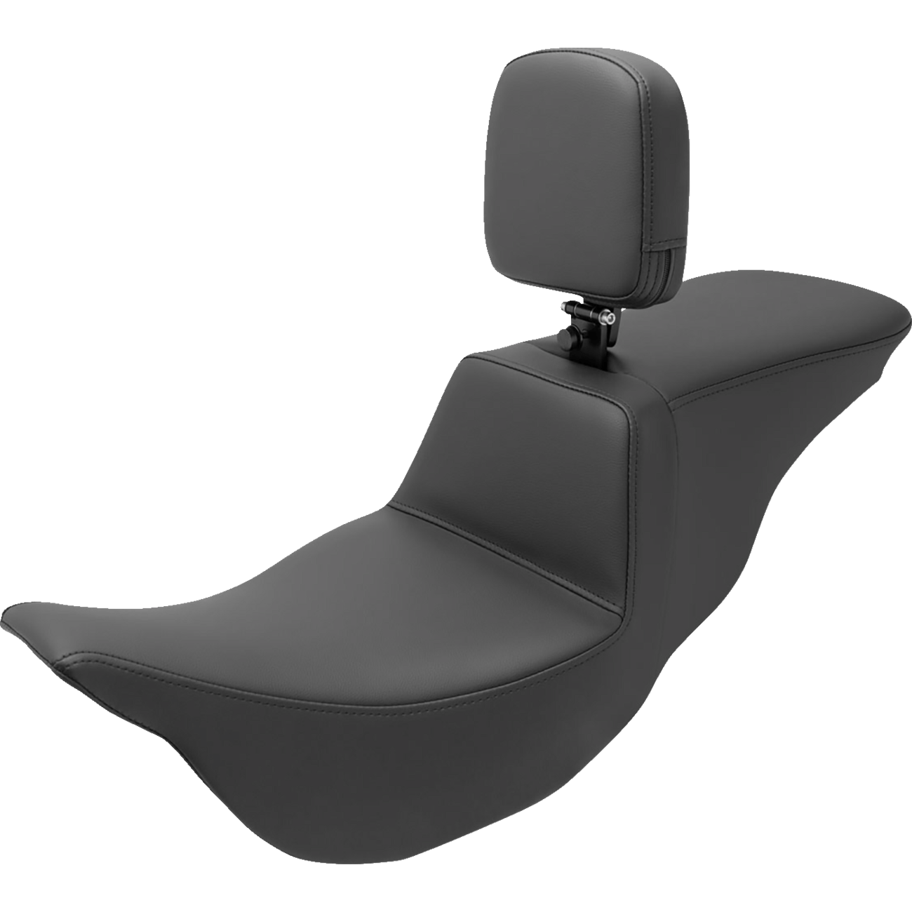 SADDLEMEN Tour Step-Up Seat Rider Backrest Plain FL '08-'23 80807B194BR