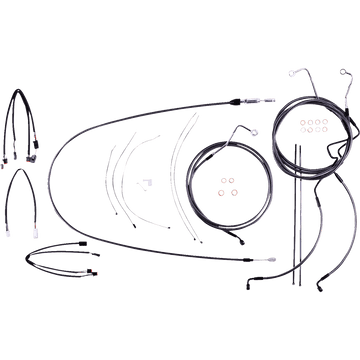 MAGNUM SHIELDING Control Cable Kit KARBONFIBR 7871201