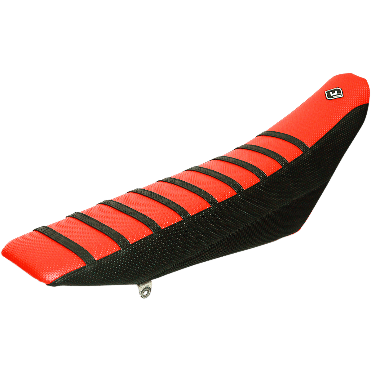 FLU DESIGNS INC. Pro Rib Seat Cover Red/Black