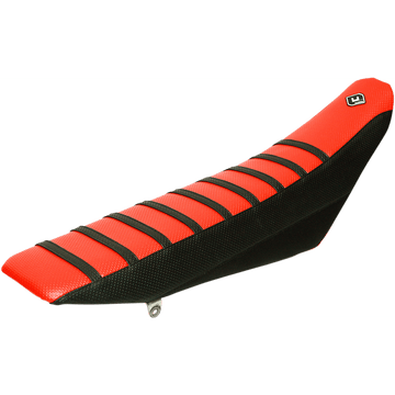 FLU DESIGNS INC. Pro Rib Seat Cover Red/Black