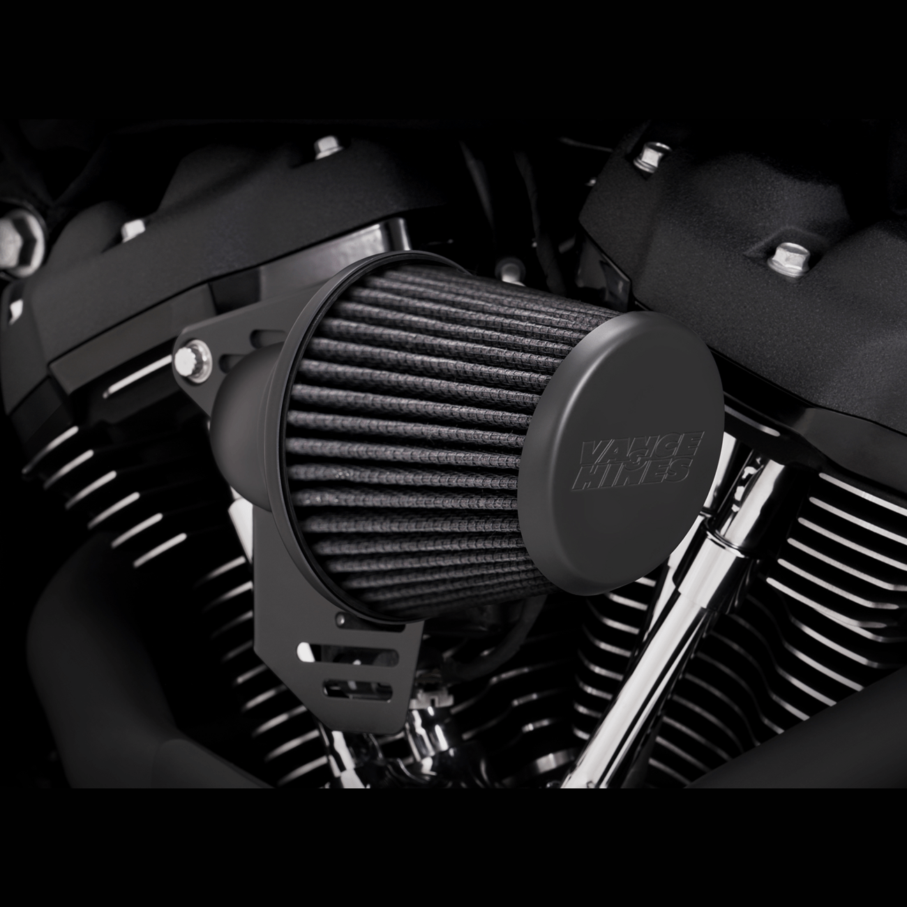 VANCE & HINES VO2 Falcon Air Intake Matte Black 41061