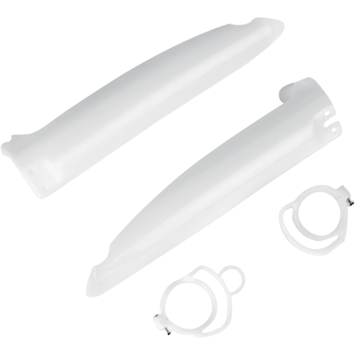 UFO Fork Tube Protectors White KX '94-'95