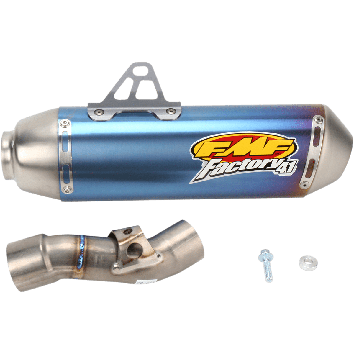 FMF Factory 4.1 Muffler Anodized Titanium 041291