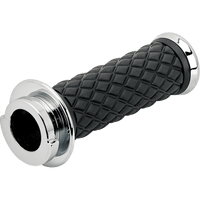 BILTWELL Grips Alumicore TBW Chrome 660810501